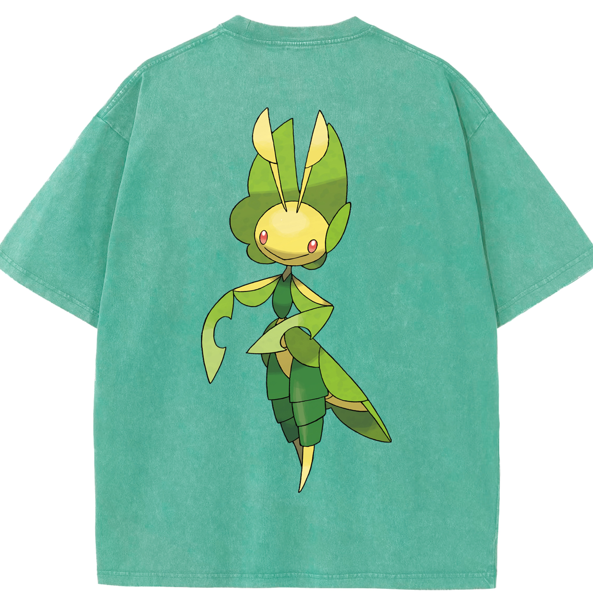 （画像用） ポケットモンスター Pokémon 綿100% ヴィンテージ風 半袖Tシャツ（背面プリント）